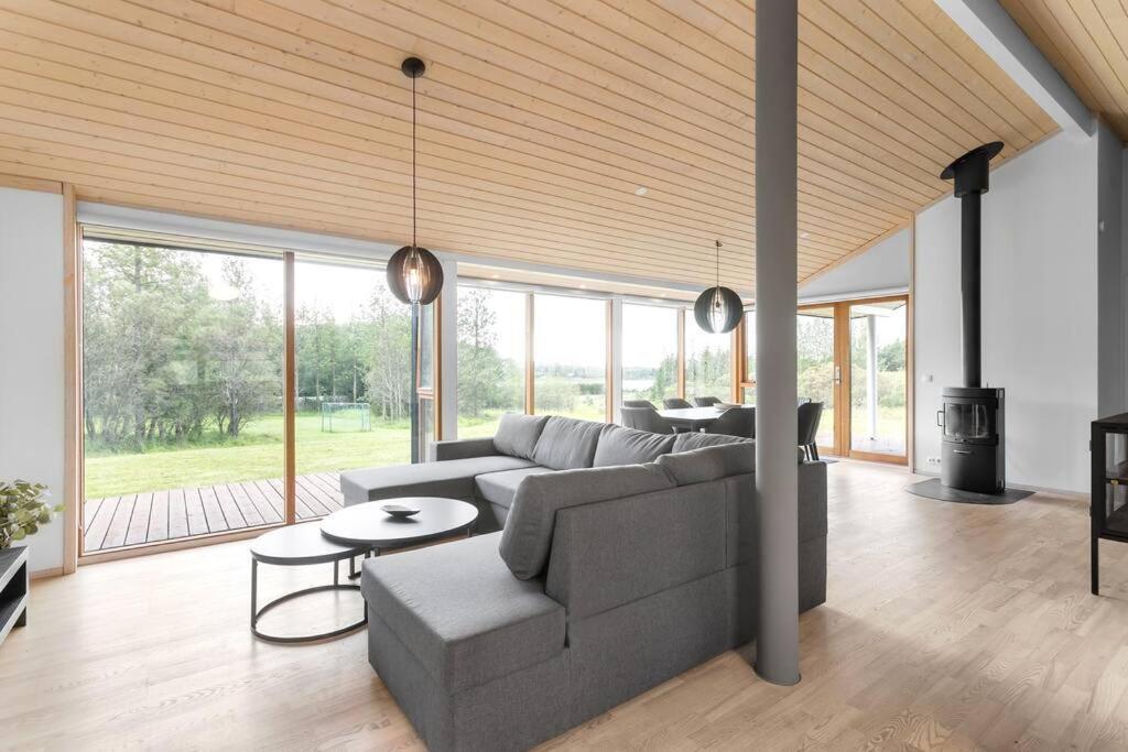 Scandinavian Villa In South Iceland Laugaras ภายนอก รูปภาพ